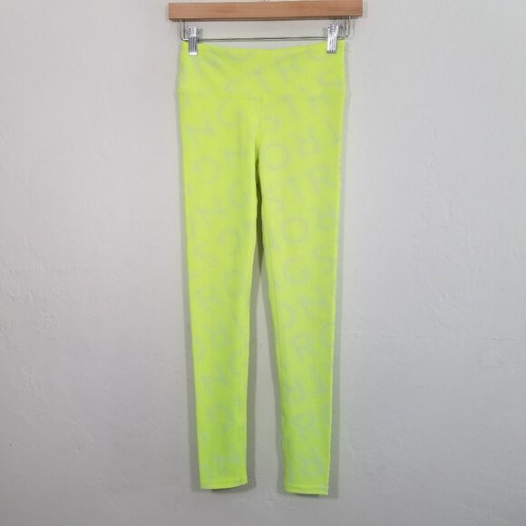 STRONG by Zumba Fitness Reflective Neon Leggings Size XS - Picture 1 of 9